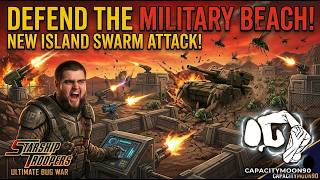 Defending the Military Outpost in #StarshipTroopersUltimateBugWar