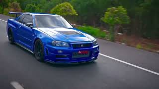 Bayside Blue Nissan Skyline R34 GTR V-Spec Bayside Blue Nissan Skyline R34 GTR V-Spec