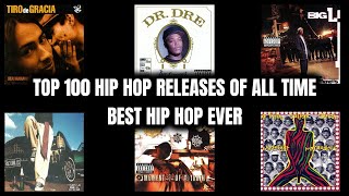 Top 100 Best Hip Hop Releases Of All Time (Best Hip Hop Ever)