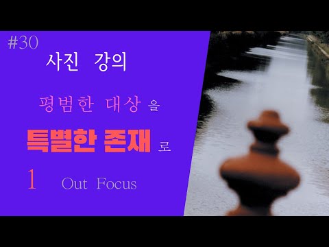 평범한 대상을 "특별한 존재"로 만드는 비법 -  Out Focus