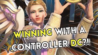 My Controller Tried to Throw my Game! | Console T500 Mercy Main - Overwatch