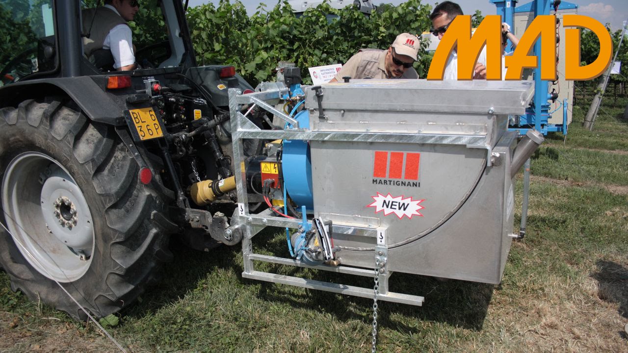 Impolveratrice Martignani MC2 a Enovitis in campo 2014