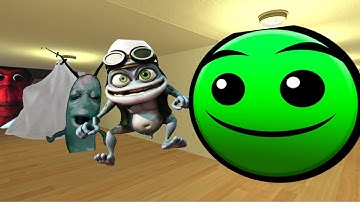 FIRE IN THE HOLE REAL GHOST CRAZY FROG AND UNLIMITED FUN BOTS IN HOTEL #nextbots #gmod #rbdgaming1m