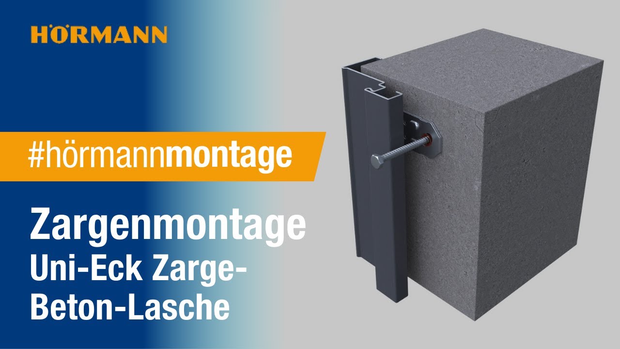 Zargenmontage: Uni-Eck Zarge-GKF | Hörmann