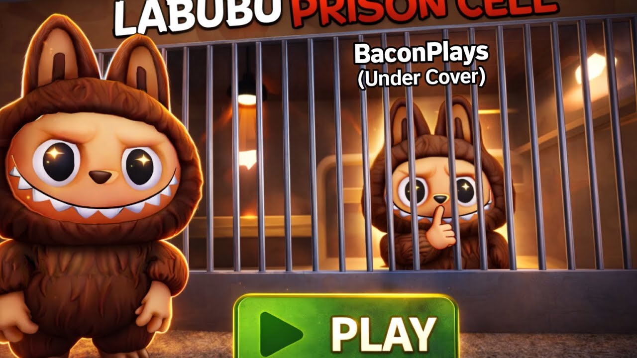 BaconPlays Escape LABUBU’S PRISON RUN! 😱😱#roblox #obby #escapegame 