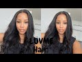 GLUELESS bodywave install | ft. Luvme Hair