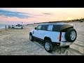 Land Rover Defender 110 On Long Island Gilgo Beach New York 4x4 08/07