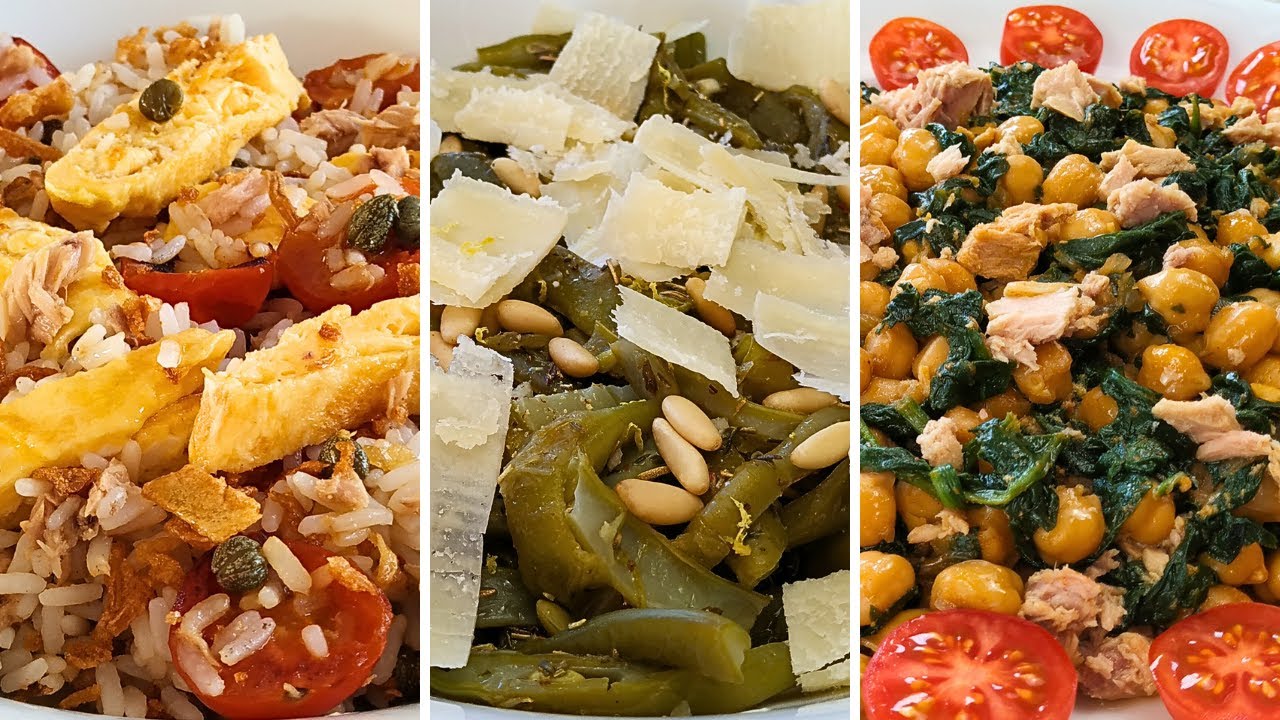 ¿Cual De Estas Deliciosas Ensaladas Tibias Te Apetece Para Cenar?