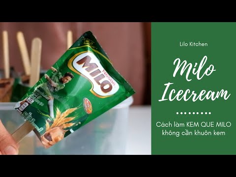 Video Cách Làm KEM MILO Không Cần Khuôn | Milo Ice Cream (no... - youtube