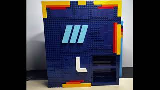 Aldi store Logo brick set