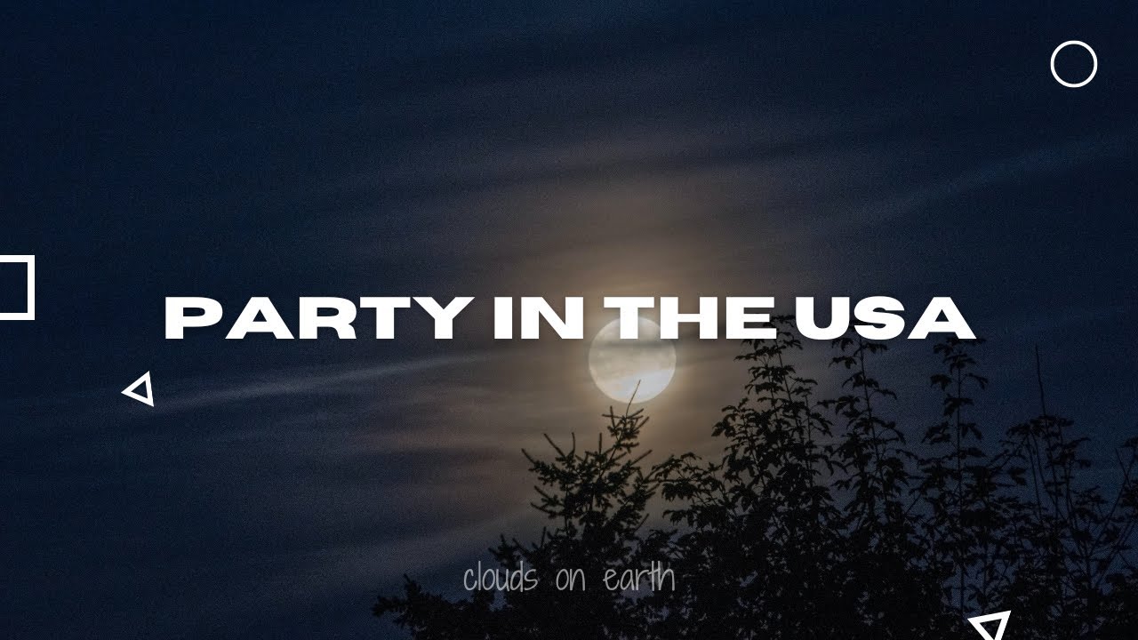Miley Cyrus Party In The USA (Lyrics) YouTube