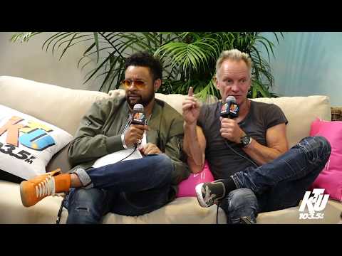 Shaggy Says Sting Does a “Mean” Version of ‘It Wasn’t Me’