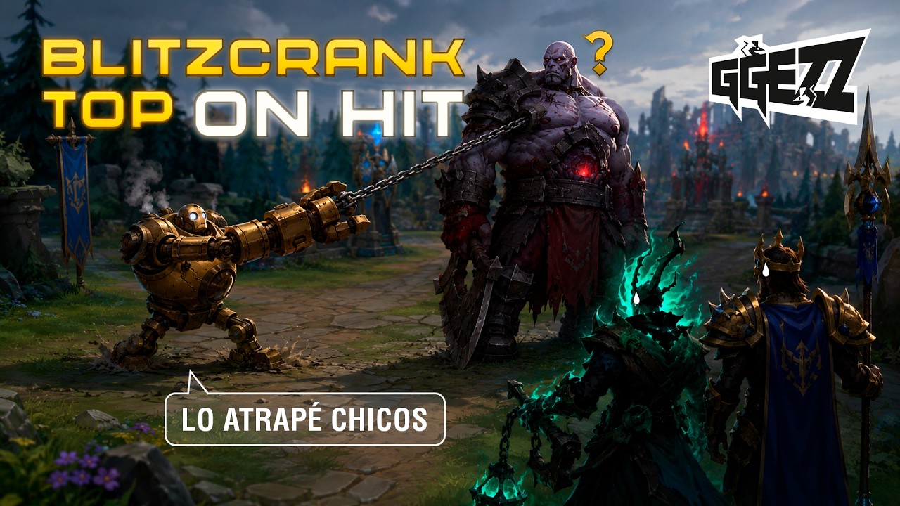 EL INEXPLICABLE BLITZCRANK TOP - ON HIT de Panda - YouTube