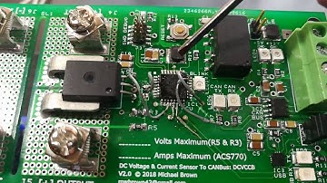 CANbus Current and Voltage Sensor Part 19 - CANbus Implementation