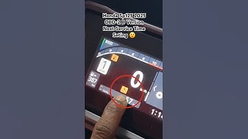 Honda Sp125 2025 OBD-2 B Version Next Service Time Seting 😲 #mumechanic #automobile #shortsfeed