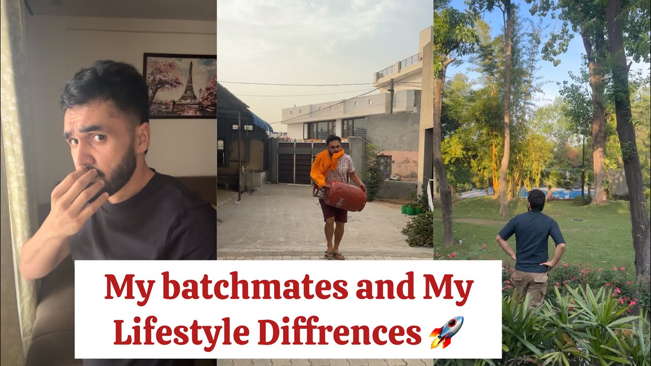 Lifestyle Differences 😂 | My Batchmates 👥 | GURDEEP MANALIA