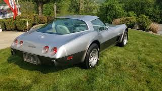 1978 Corvette Silver Anniversary Walk Around Video