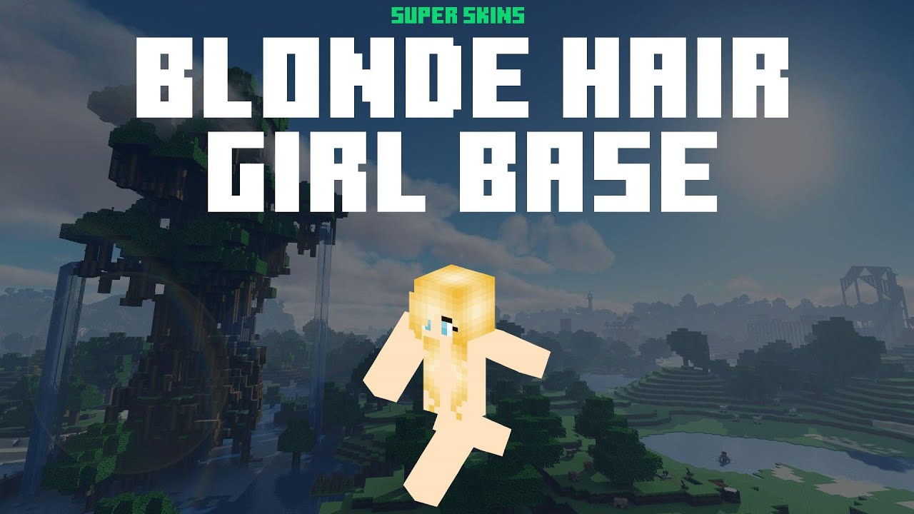 Free Blonde Hair Girl Base Minecraft Skin Download Links