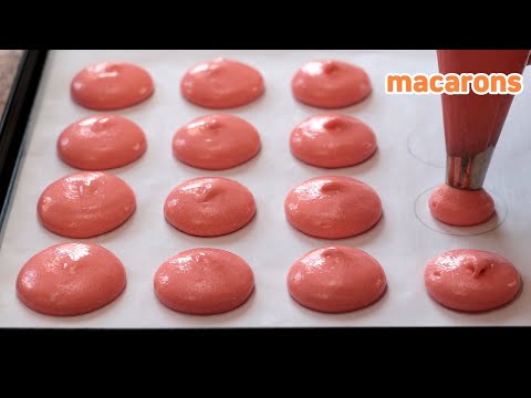 How to make macarons at home  Easy Egg yolk buttercream fillingSub