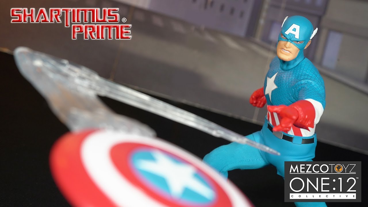 Mezco Captain America Silver Age One 12 Collective Marvel Comics