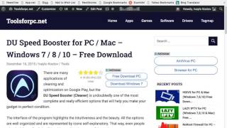DU Speed Booster for PC - Windows and Mac - Free Download screenshot 4