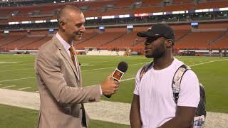 Matthew Dayes Postgame Interview vs Saints