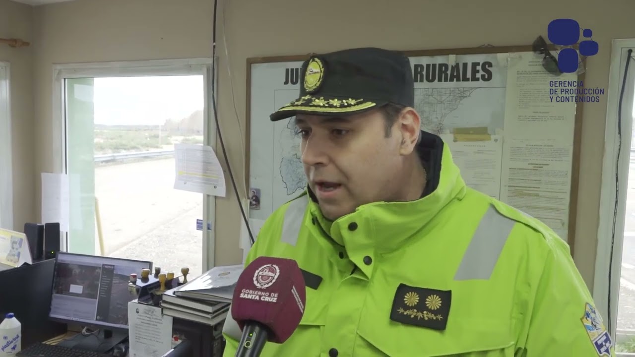 Policía Caminera fortalece los controles en Güer Aike con tecnología de detección vehicular