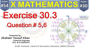 Exercise 30.3: Q5 and 6 || Chapter 30 || Class 10 Math