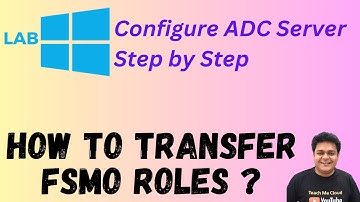 How to transfer FSMO Roles in Server 2016 Domain step by step guide using CLI and GUI !