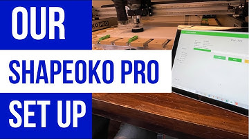 Our shapeoko pro xxl set up