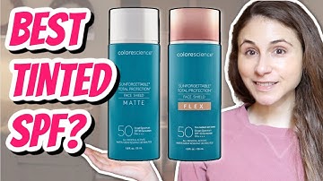 NEW COLORESCIENCE FACE SHIELD FLEX & MATTE TINTED SUNSCREENS | Dr Dray