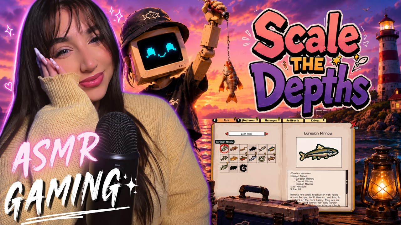 ASMR GAMING | The Most Relaxing Fishing Game Ever! 🎣