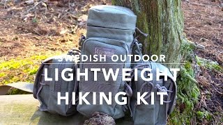 My Lightweight Hiking kit including Cookset | Maxpedition and Snow Peak