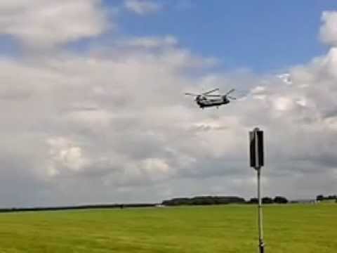 AMAZING CHINOOK RAF Waddington Rollercoaster Display