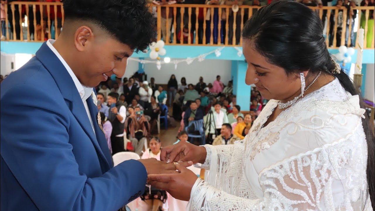 Matrimonio Eclesiástico. Wilson Llumitasig y Targelia Castro Iglesia. LA VOZ PRINCIPE DE PAZ 2025