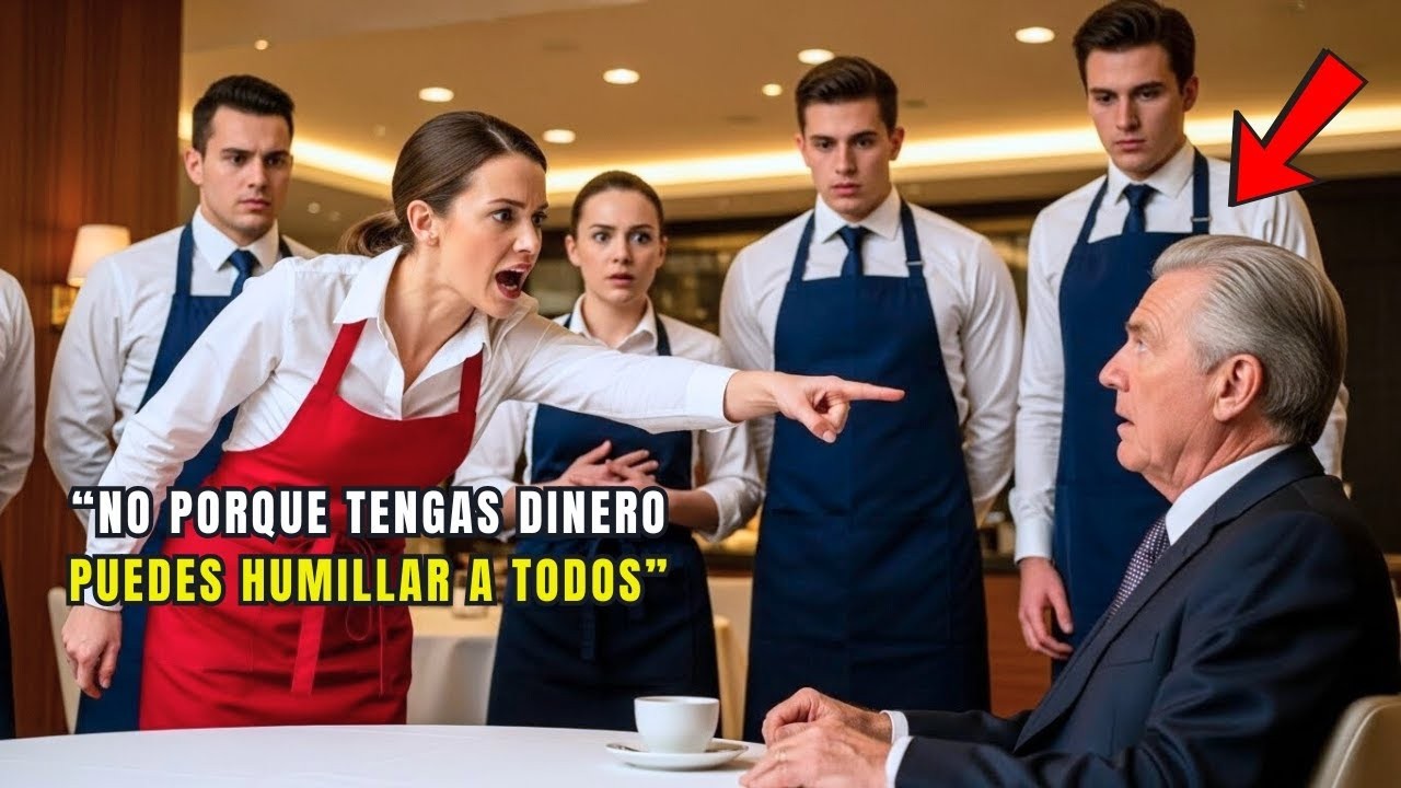 Todos Temían Al Millonario… Hasta Que La Nueva Camarera Lo Hizo Callar Ante Todos