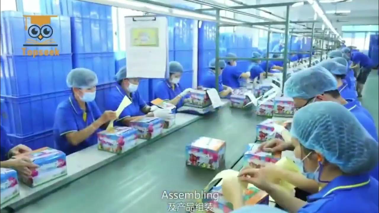 The Production Process of PVC FigureCustom toy factory's daily life