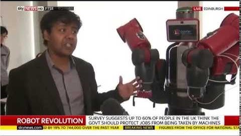 Sethu Vijayakumar speaking about shared autonomy