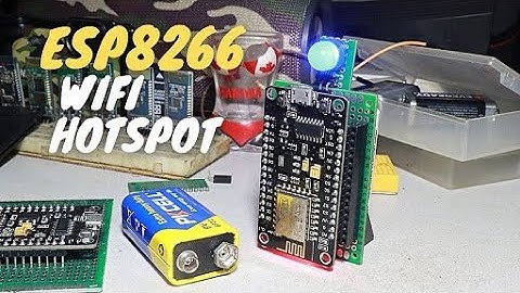 WIFI Hotspot | NodeMCU ESP8266 | Smart Phone Connected (Filipino)