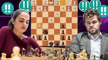 Over Thinking chess Game : 78 By Magnus Carlsen vs Tania Sachdev #lichesstitledarena #magnuscarlsen