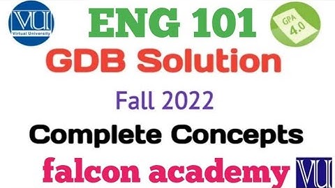 eng 101 gdb solution 2022|eng101 gdb solution fall 2022|eng101 gdb solution fall 2022|eng 101 gdb
