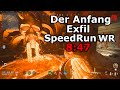 Der Anfang Exfil Speed Run World Record 8:47 vanguard zombies