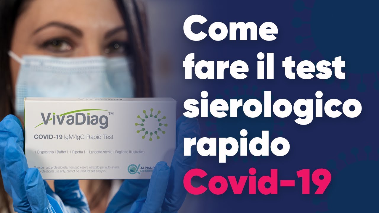 Covid19 VivaDiag Test sierologico rapido cos'è, come funziona e come