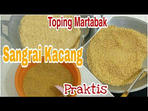 Cara Membuat Toping Kacang Martabak