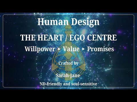 Human Design Heart (Ego) Centre | Willpower · Promises · Self-Worth