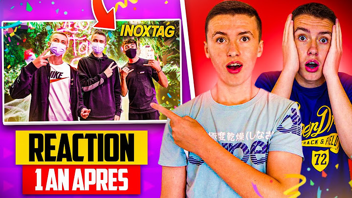 ON RÉAGIT À NOTRE VISITE DU STUDIO DE INOXTAG ! (1 an après)