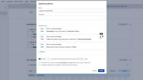 Using Escalation Policies in Opsgenie