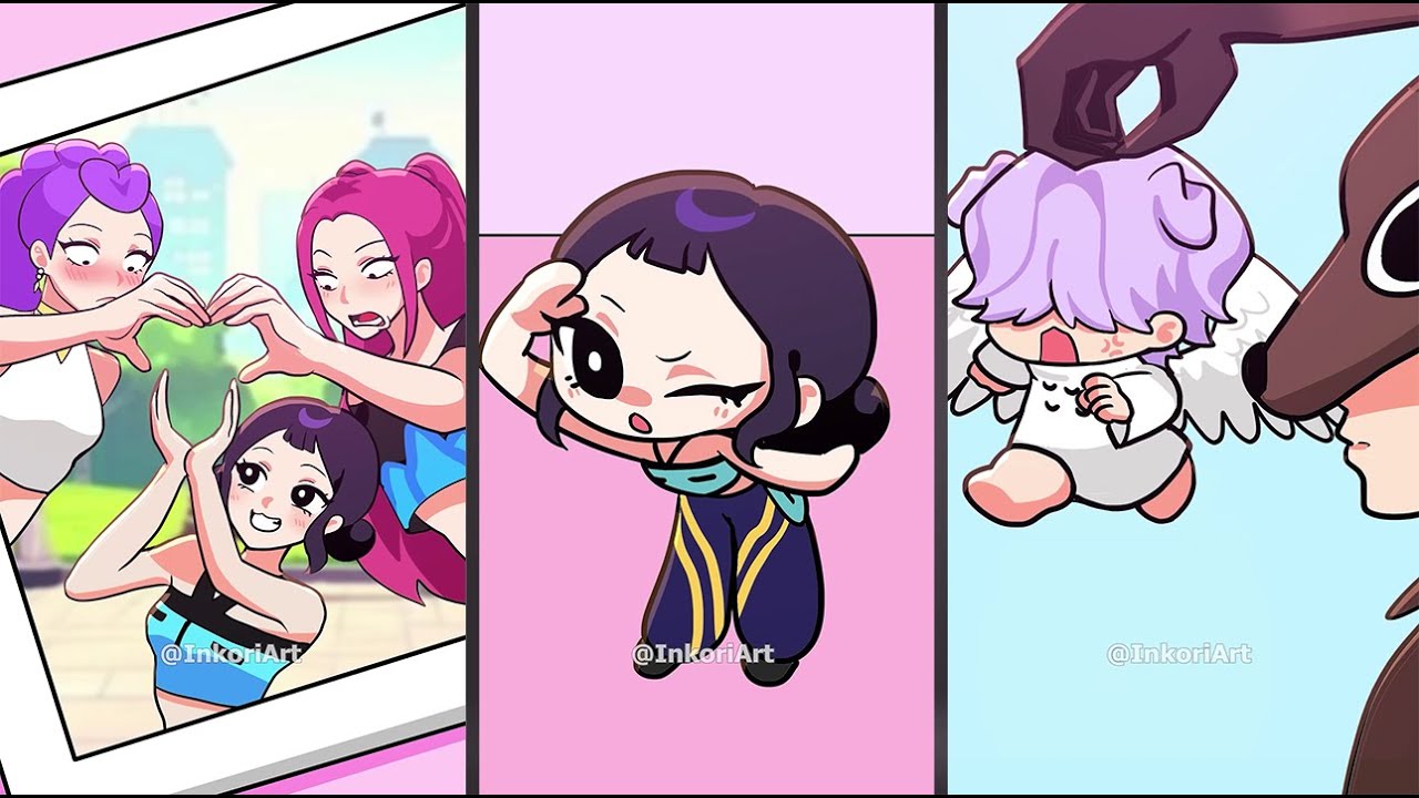 Jinu and Rumi Compilation – Has anyone seen Zoey's boyfriend - Mystery or Baby | Demon Slayer Kpop