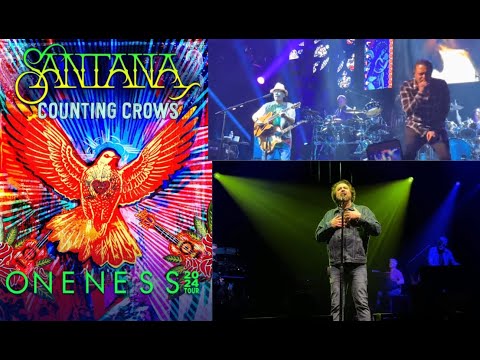 Santana with COUNTING CROWS 2024 "Oneness" Tour announced!
