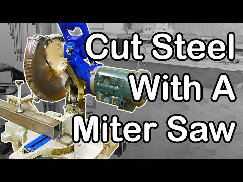 Video: Metal Miter Saw: Choice Of Miter Cut-off Wheels. How To Cut Metal? Feed Saw Characteristics